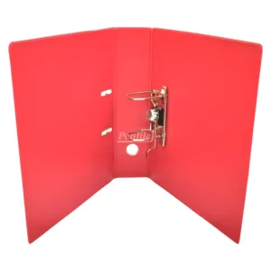 B1450-09-Bantex A4 Lever Arch File PVC 70mm - Red (2)