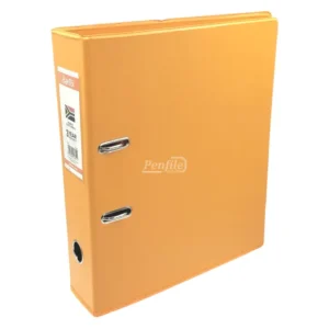 B1450-12-Bantex A4 Lever Arch File PVC 70mm - Orange (1)