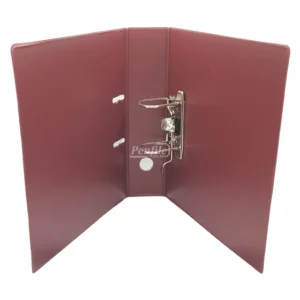 B1450-14-Bantex A4 Lever Arch File PVC 70mm - Burgundy (4)