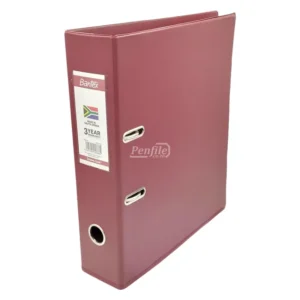 Bantex A4 Lever Arch File PVC 70mm - Burgundy