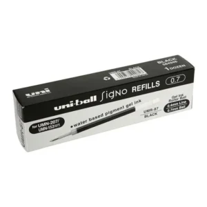 Uni-Ball Signo UMR-87 Pen Refill For UMN-207 UMN-152 0.7mm - Black