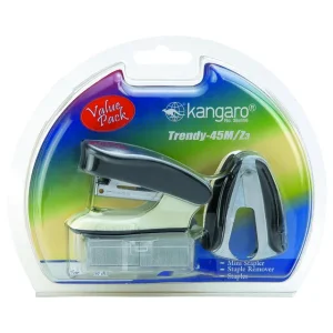 KAN CS 45MZ3-Kangaro Trendy Value Pack 45MZ3 Mini Stapler + Staple Remover + Staples(1)