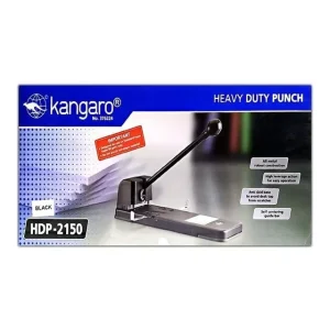 KAN P HDP2150-Kangaro HDP 2150 Heavy Duty 2 Hole Punch 150 Sheet - Black(5)