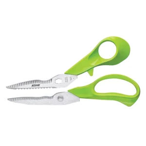 KAN S KS-6174-Kangaro KOHE General Purpose 5 in 1 Scissors - Green(3)