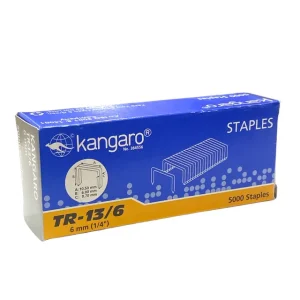 KAN S TR-13 6-Kangaro TR-13 6 Heavy Duty Gun Tacker Staples - Box 5000(3)