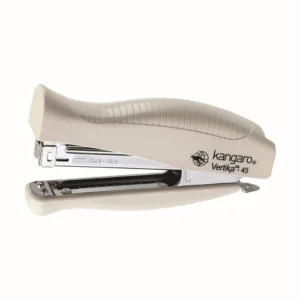 Kangaro Vertika 45 Half Strip Plastic Stapler 30 Sheet - White