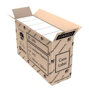 Dinu Professional Luncheon Napkins 330 x 330mm 2 Ply White - Box 1000