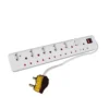 Ellies High Surge Multiplug 8 Way - White