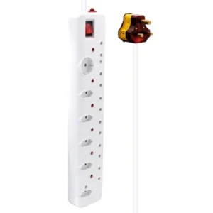 Ellies High Surge Multiplug 12 Way - White.b