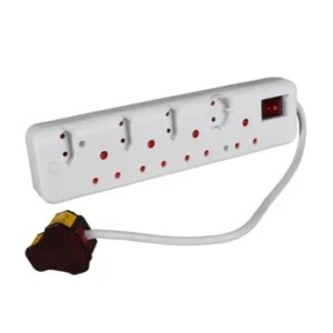 Ellies High Surge Multiplug 8 Way - White