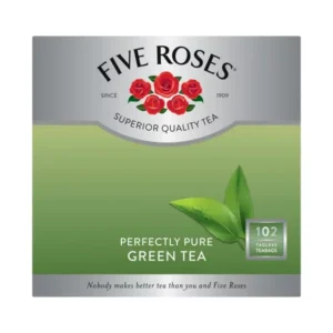 Five Roses Green Tea Bags - Box 102