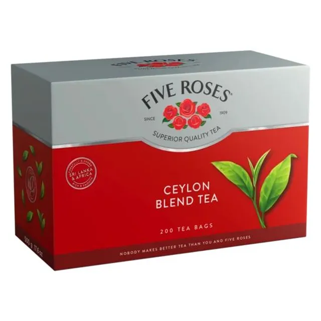 Five Roses Tagless Tea Bags - Box 200