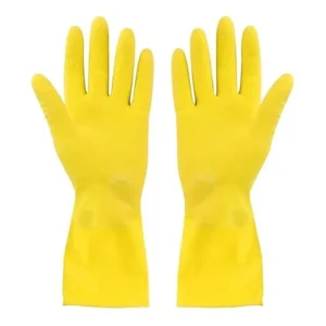 Goldenmarc Rubber Gloves Yellow 2 Pack