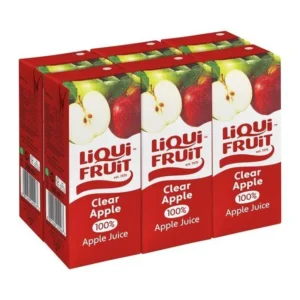 Liqui Fruit Clear Apple Juice 200ml - 6 Pack