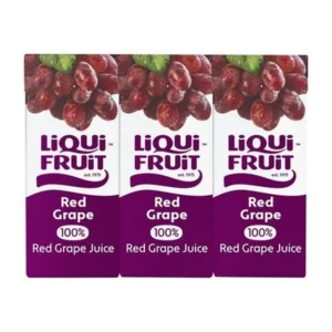 Liqui Fruit Red Grape Juice 200ml - 6 Pack..