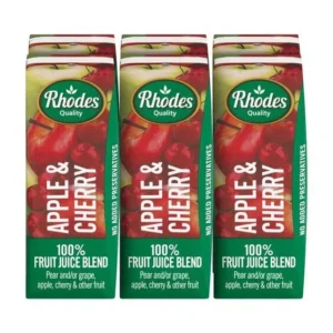 Rhodes Apple & Cherry Juice 200ml - 6 Pack_1