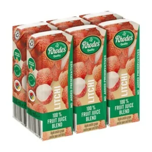 Rhodes Strawberry & Banana Juice 200ml - 6 Pack