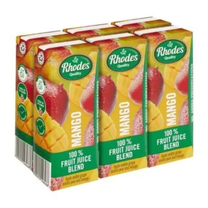 Rhodes Strawberry & Banana Juice 200ml - 6 Pack