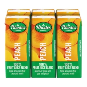 Rhodes Strawberry & Banana Juice 200ml - 6 Pack