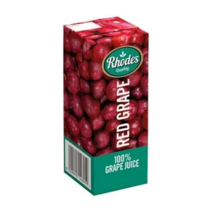 Rhodes Red Grape Juice 200ml - 6 Pack_1