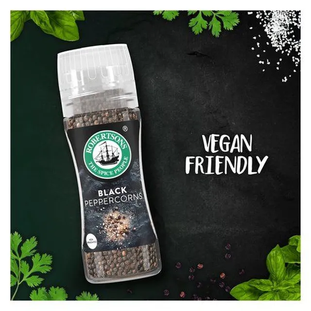 Robertsons Black Pepper Grinder 57g