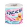 Softouch Wrapped Toilet Paper 1 Ply Roll - Each