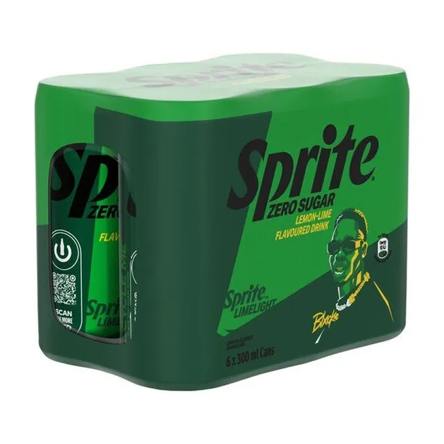 Sprite Zero Sugar 300ml - 6 Pack