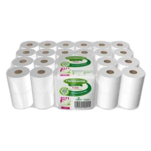 Twinsaver Econo Toilet Paper 1 Ply 500 Sheets - Pack 48