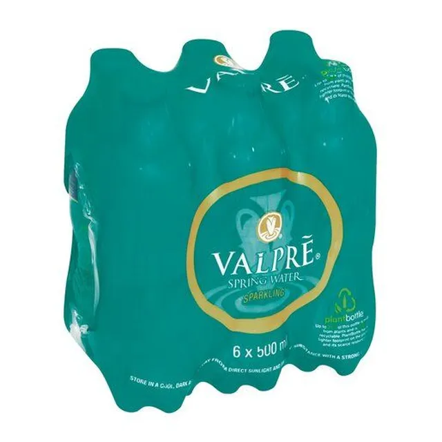 Valpre Spring Water Sparkling 500ml - 6 Pack