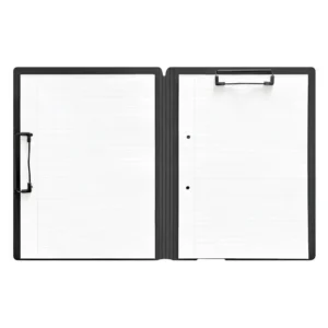 30-0507-01-Treeline A4 Double Sided Foam Clipboard Folder Pack 10 - Black (1)