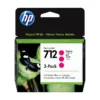 HP 712 Ink Cartridge 29ml Pack 3 - Cyan