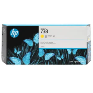 HP 738M Ink Cartridge 300ml - Yellow
