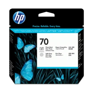 HP 70 Printhead - Photo Black and Light Grey