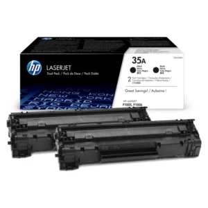 CB435AD-HP 35A Toner Cartridge Dual Pack - Black (2)