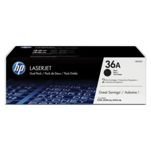 CB436AD-HP 36A Toner Cartridge Dual Pack - Black (1)