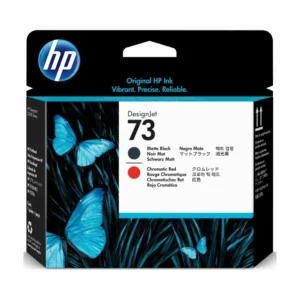 HP 73 Printhead - Matte Black and Chromatic Red