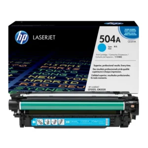 HP 504A Toner Cartridge - Cyan