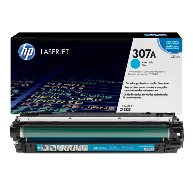 HP 307A Toner Cartridge - Cyan