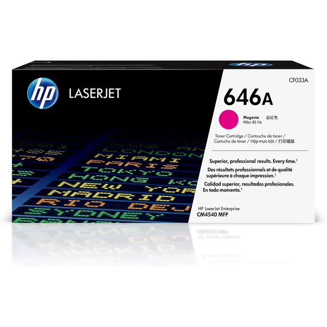 HP 646A Toner Cartridge - Magenta