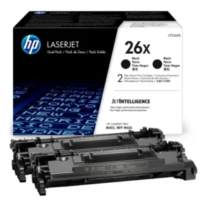 CF226XD-HP 26X Toner Cartridge Dual Pack - Black (1)