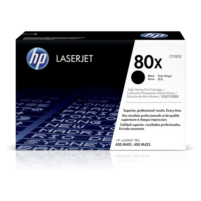 HP 80X Toner Cartridge - Black