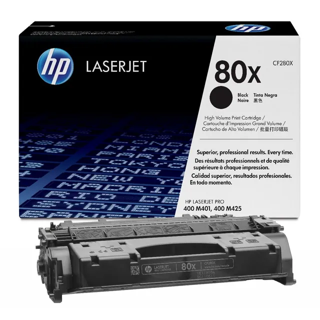 HP 80X Toner Cartridge - Black
