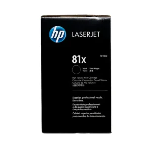 CF281X-HP 81X Toner Cartridge - Black(6)