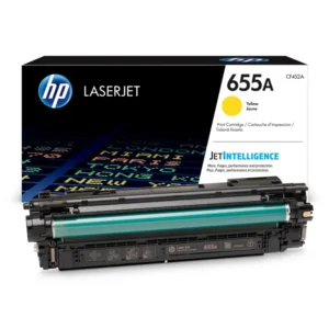 HP 655A Toner Cartridge - Yellow