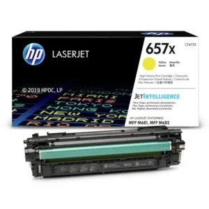 HP 657X Toner Cartridge - Yellow