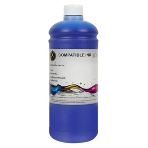 Compatible - Universal Inkjet Printer Ink Bottle Refill 1000ml - Cyan