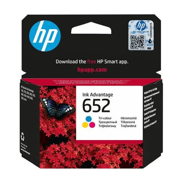 HP 652 Ink Cartridge - Tri-Colour
