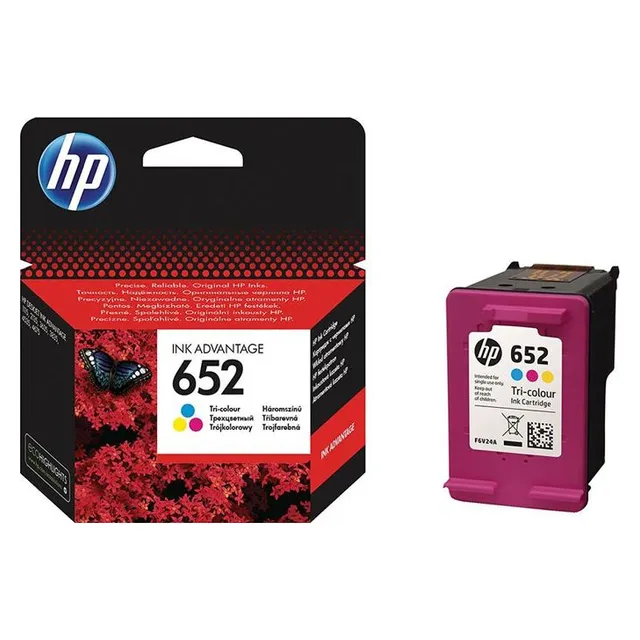 HP 652 Ink Cartridge - Tri-Colour
