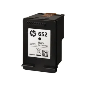 F6V25AE-HP 652 Ink Cartridge - Black (2)