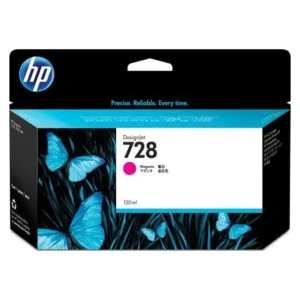 HP 728 Ink Cartridge 130ml - Magenta